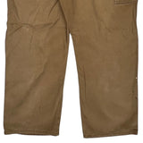 Dickies Carpenter Trousers - 34W 30L Brown Cotton