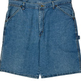 Unbranded Carpenter Shorts - 38W 10L Blue Denim