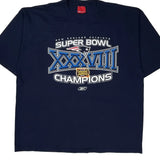 New England Patriots Reebok Nfl T-Shirt - 2XL Navy Cotton