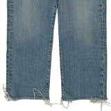 501 Levis Cropped Jeans - 30W US 6 Light Wash Denim