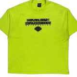 Kegel Harley-Davidson Harley Davidson Graphic T-Shirt - 3XL Yellow Cotton Blend