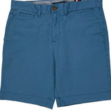 Tommy Hilfiger Chino Shorts - 32W 9L Blue Cotton