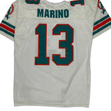Miami Dolphins Wilson #13 Marino Football Jersey - XL White Polyester