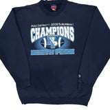 North Penn Champions Champion Graphic Sweatshirt - Large Navy Cotton Blend