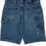 Wrangler Denim Shorts - 34W 10L Blue Cotton