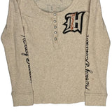 Freedom Heritage Harley Davidson Graphic Long Sleeve T-Shirt - Large Beige Cotton