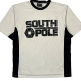 Southpole Spellout T-Shirt - Large Black Cotton