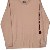 Carhartt Long Sleeve T-Shirt - Medium Pink Cotton