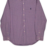 Ralph Lauren Checked Shirt - Medium Multicoloured Cotton