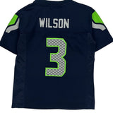 Age 5-6 Seahawkes Nfl Football Jersey - Small Navy Polyester