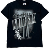 Chicago White Sox Delta Single Stitch T-Shirt - Large Black Cotton