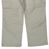 Carhartt Double Knee Carpenter Trousers - 30W 30L Cream Cotton