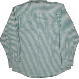 Tommy Hilfiger Striped Shirt - XL Green Cotton