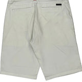 Oakley Chino Shorts - 31W 10L White Polyester Blend