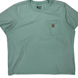 Carhartt T-Shirt - XL Green Cotton