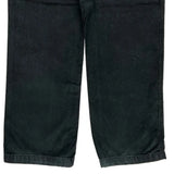 Carhartt Carpenter Trousers - 35W 30L Black Cotton
