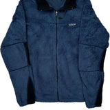 Polartech Patagonia Fleece Jacket - Medium Blue Polyester