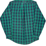 Gant Checked Shirt - Medium Green Cotton Blend