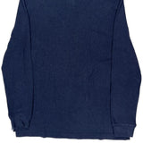 Tommy Hilfiger Long Sleeve Polo Shirt - Large Navy Cotton