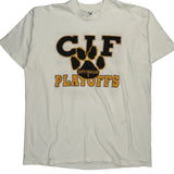 Cif Division Playoffs Fruit Of The Loom Single Stitch T-Shirt - 2XL White Cotton