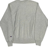 Michigan Tech Champion College Sweatshirt - Small Grey Cotton