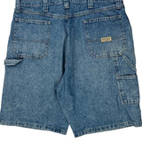 Wrangler Carpenter Shorts - 38W 10L Blue Cotton