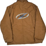Serving The Western States Carhartt Jacket - XL Brown Cotton Blend
