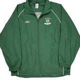 2007 Grey Cup Champions Reebok Graphic Windbreaker - 2XL Green Polyester