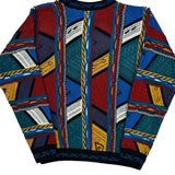 Henry Alan Sweater - Large Multicoloured Cotton Blend