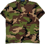 Polo By Ralph Lauren Camo Polo Shirt - Large Camo Cotton