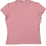 Nike Polo Shirt - Large Pink Cotton