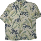 Tommy Bahama Floral Hawaiian Shirt - Large Multicoloured Silk