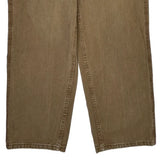 Wrangler Carpenter Pants - 34W 32L Brown Cotton