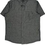 Oakley Short Sleeve Shirt - XL Gray Cotton
