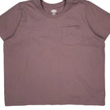 Dickies T-Shirt - 2XL Purple Cotton