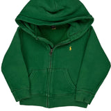 Age 3 Polo By Ralph Lauren Hoodie - 2XS Green Cotton