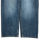 Mecca Wide Leg Jeans - 39W 32L Blue Cotton