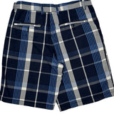 Ecko Unltd Checked Chino Shorts - 34W 10L Gray Cotton