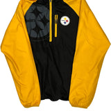 Pittsburgh Steelers Nfl Football Windbreaker - Medium Black Polyester