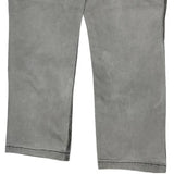 Carhartt Carpenter Trousers - 35W 32L Grey Cotton Blend