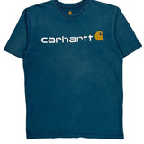 Carhartt T-Shirt - Medium Blue Cotton