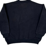 Quiksilver Spellout Sweatshirt - Medium Black Cotton