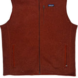 Patagonia Fleece Vest - 2XL Red Polyester
