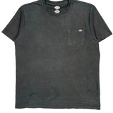 Dickies T-Shirt - XL Black Cotton