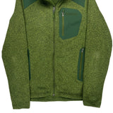 Marmot Fleece Jacket - Small Green Polyester