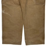 Dickies Carpenter Trousers - 34W 30L Brown Cotton