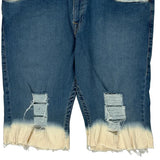True Religion Denim Shorts - 38W 10L Acid Wash Cotton