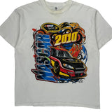 Sprint Cup Series Nascar T-Shirt - XL White Cotton