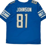Detroit Lions Nike Nfl Football Jersey - Small Blue Polyester