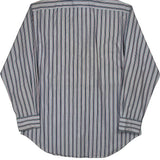 Polo By Ralph Lauren Striped Shirt - Medium Blue Cotton
